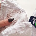 سوتین زنانه پانیذ مدل بدون فنر کد 77327 رنگ سفید