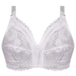 سوتین زنانه پانیذ مدل بدون فنر کد 77327 رنگ سفید