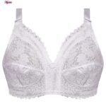 سوتین زنانه پانیذ مدل بدون فنر کد 77327 رنگ سفید