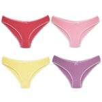 شورت زنانه ماییلدا مدل نخی کد 4245-YPYG بسته 4 عددی