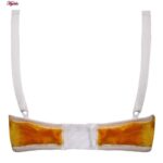 ست شورت و سوتین زنانه ماییلدا مدل عروسکی کد 3684-123 رنگ زرد به همراه کش مو و چشم بند خواب