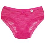 شورت زنانه ماییلدا مدل گیپوری کد 4240 رنگ سرخابی