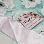 روبدوشامبر زنانه ماییلدا مدل گیپوری گلدار کد 4314 رنگ سبزآبی