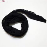 روبدوشامبر زنانه مدل گیپوری کد 4306-81007 رنگ مشکی