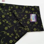 شلوار زنانه مدل گلدار کد 4298-2 رنگ مشکی