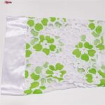 روبدوشامبر زنانه ماییلدا مدل گیپوری گلدار کد 4314 رنگ سبز روشن