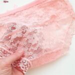 شورت زنانه ماییلدا مدل گیپوری کد 4240 رنگ کالباسی