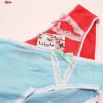 شورت زنانه ماییلدا مدل اسلیپ نخی کد 4246-1001-GSPY بسته 4 عددی