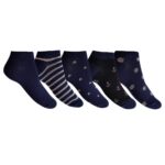 جوراب زنانه ماییلدا مدل 4238 رنگ سرمه ای بسته 5 عددی