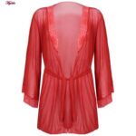 روبدوشامبر زنانه مدل گیپوری کد 4304-81008 رنگ قرمز