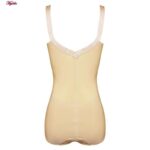 گن زنانه پانیذ مدل قزندار کد 17140-80-My رنگ کرم