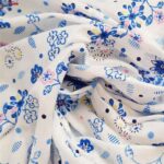 لباس خواب زنانه مدل دکمه دار کد 4380 رنگ آبی