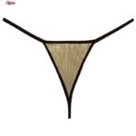 لباس خواب زنانه ماییلدا مدل زنجیر پوست ماری کد 3684-440-G رنگ طلایی