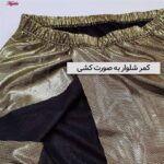 لباس خواب زنانه ماییلدا مدل زنجیر پوست ماری کد 3684-440-G رنگ طلایی