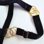 ست شورت و سوتین زنانه ویکتوریا سکرت مدل فنردار کد 4299 رنگ مشکی