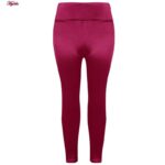 لگینگ زنانه مدل کمر پهن براق کد 4384 رنگ سرخابی