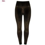 لگینگ زنانه مدل کمر پهن مخمل کد 4383-4