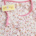 لباس خواب زنانه مدل دکمه دار کد 4381 رنگ صورتی