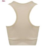 نیم تنه ورزشی زنانه ماییلدا مدل بدون فنر کد 4456 رنگ کرم