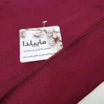 نیم تنه ورزشی زنانه ماییلدا مدل بدون فنر کد 4456 رنگ زرشکی