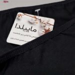بلوز آستین کوتاه زنانه ماییلدا مدل آستین توری کد 4418-434 رنگ مشکی