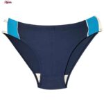 مایو مردانه ماییلدا مدل اسلیپ کد 4410 رنگ سرمه ای