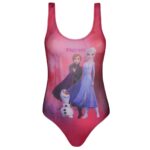 مایو دخترانه ماییلدا مدل Frozen کد 4412-3 رنگ صورتی