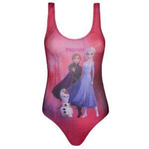 مایو دخترانه ماییلدا مدل Frozen کد 4412-3 رنگ صورتی