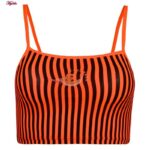 ست 3 تکه مایو دخترانه ماییلدا مدل 4409 رنگ نارنجی