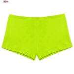 ست 3 تکه مایو دخترانه ماییلدا مدل 4409 رنگ زرد فسفری