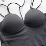 نیم تنه زنانه ماییلدا مدل هارنس بدون فنر کد 4475 رنگ خاکستری