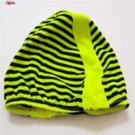 ست 3 تکه مایو دخترانه ماییلدا مدل 4409 رنگ زرد فسفری