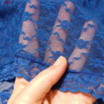 لباس خواب زنانه ماییلدا مدل گیپوری کد 4309-51004 رنگ سرمه ای