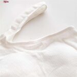 کراپ‌تاپ زنانه ماییلدا مدل 4462 رنگ سفید