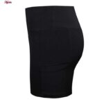 شلوارک ورزشی زنانه ماییلدا مدل 4427-653P رنگ مشکی