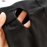 ست نیم تنه و لگینگ ورزشی زنانه ماییلدا مدل 4358-512 رنگ مشکی