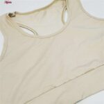 نیم تنه ورزشی زنانه ماییلدا مدل بدون فنر کد 4456 رنگ کرم