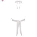 مایو زنانه ماییلدا مدل اسفنجی گره ای کد 4448-458 رنگ سفید