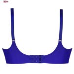 سوتین زنانه پانیذ مدل فنردار گیپوری کد 44400 رنگ آبی کاربنی