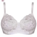 سوتین زنانه پانیذ مدل فنردار کد 44402 رنگ سفید