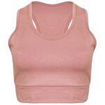 نیم تنه ورزشی زنانه ماییلدا مدل بدون فنر کد 4456 رنگ پوست پیازی