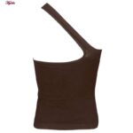 کراپ‌تاپ زنانه ماییلدا مدل 4462 رنگ قهوه ای