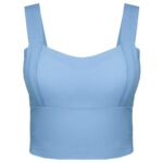 کراپ‌ تاپ زنانه ماییلدا مدل 4474 رنگ آبی