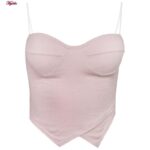 کراپتاپ زنانه ماییلدا مدل 4471 رنگ صورتی