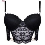 ست 3 تکه لباس زیر زنانه ماییلدا مدل 4425-8000 رنگ مشکی