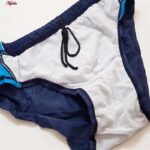 مایو مردانه ماییلدا مدل اسلیپ کد 4410 رنگ سرمه ای