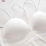 نیم تنه زنانه ماییلدا مدل هارنس بدون فنر کد 4475 رنگ سفید