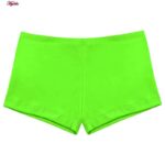 ست 3 تکه مایو دخترانه ماییلدا مدل 4409 رنگ سبز فسفری