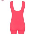 مایو زنانه ماییلدا مدل پادار بدون پد کد 4408 رنگ صورتی