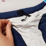 مایو مردانه ماییلدا مدل اسلیپ کد 4410 رنگ سرمه ای